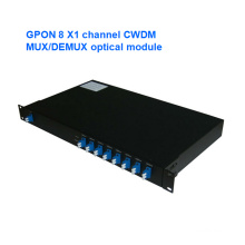 Gpon Channel Mux / Demux Optical Module CWDM